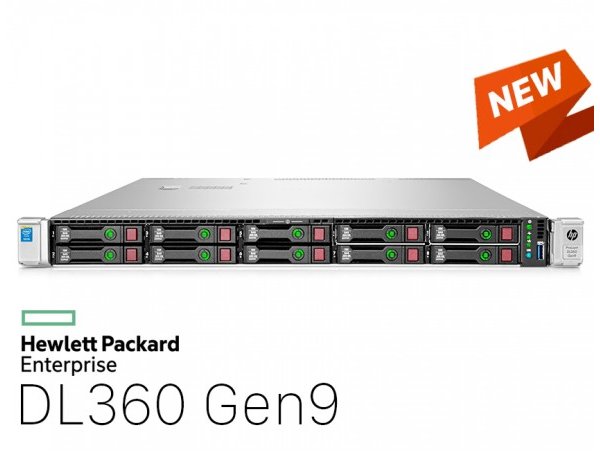 SERVER HPE PROLIANT DL360 G9 RAID P440ar E5-2650v4 (12 core, 2.2 GHz, 30 MB, 105W)